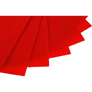 Texi Filc na vyšívání, látková plsť, arch 20 x 30 cm, 1 ks - P058 mrkvová