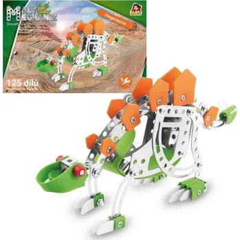 ostatní stavebnice Malý mechanik 125 dílků Stegosaurus