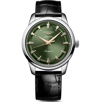 Módní doplněk Longines Conquest Heritage L1.650.4.02.2 + záruka 5 let + možnost výměny do 90 dní