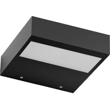 Nástěnné svítidlo Linea Light CA040DBBWDI Regolo V2 160 Bi, černé nástěnné svítidlo, LED 17W 3000K, šířka 15,4cm