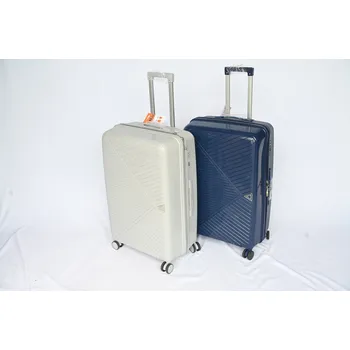 COCODIVO Cestovní kufr BK002 střední šedý velmi odolný PolyPropylen šedá STRED