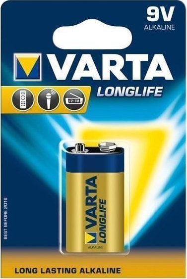 Varta 6F22 Longlife 9V baterie