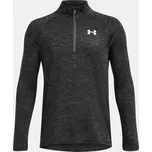 Chlapecké triko UNDER ARMOUR TECH 2.0 1/2 ZIP 1363286-026 ŠEDÁ XS