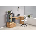 Psací stůl GROSSO dub wotan/antracit