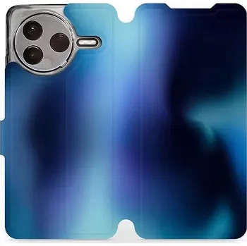 Pouzdro na mobilní telefon Mobiwear flip knížkové pro POCO F7 Pro 5G - Modrý odstín