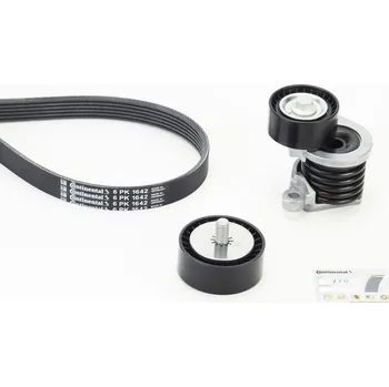 Sada žebrovaných klínových řemenů CONTINENTAL CTAM 6PK1642K3