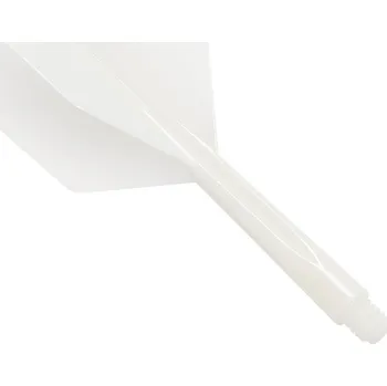 Příslušenství pro šipky Condor letky s násadkou Plain Small, bílé Délka násadky: 33 mm