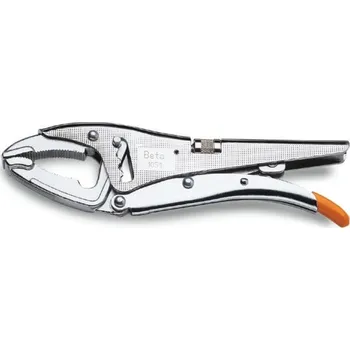 Samosvorné kleště BETA s dlouhými čelistmi s nastavovacím šroubem 010510025