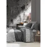 Krepové povlečení Ida šedá Velikost: POVLEČENÍ 70x90 + 140x200cm