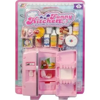 Panenka Lodówka mebelki kuchenne dla lalki