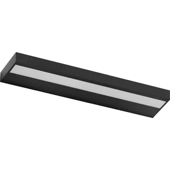 Nástěnné svítidlo Linea Light CA043DBBWDI Regolo V2 620 Bi, černé nástěnné svítidlo, LED 46W 3000K, šířka 61,3cm