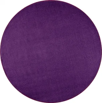 Hans Home Kusový koberec Nasty 101150 Purple kruh - 133x133 (průměr) kruh
