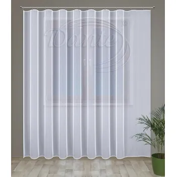 Dante VOÁL bílý s olůvkem nehořlavý - 320 cm