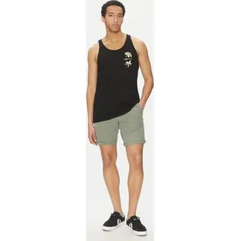Pánské kraťasy Jack & Jones Šortky z materiálu Marco 12269494 Zelená Regular Fit M