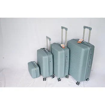 COCODIVO Cestovní kufr P600 MINI modrý z velmi odolného Polypropylenu modrá MINI