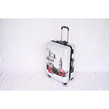 COCODIVO Cestovní kufr 1866 z polykarbonátu VELKÝ s motivem Londýna mix VELKY