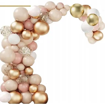 Balónek Sada balónků Extra Party, mix barev, 60 ks. Vhodné na vzduch/helium, na narozeniny