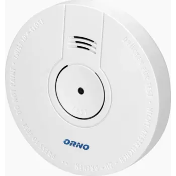 Detektor CO ORNO SD-1 - fotoelektrický autonomní detektor kouře se sirénou, napájení z baterie