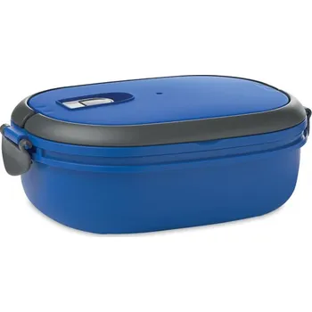 Svačinový box Obědová krabička, vzduchotěsná Lux lunch, královsky modrá