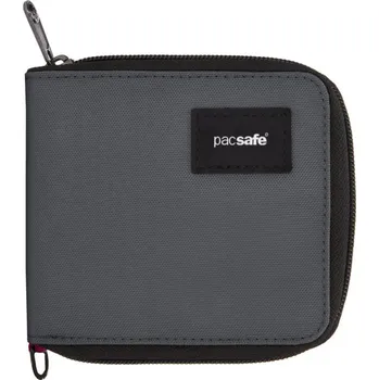 peněženka PACSAFE RFIDSAFE ZIP AROUND WALLET slate