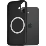 Kryt na mobil AlzaGuard Silicone Case Compatible with Magsafe pro iPhone 16 černý