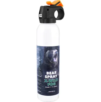 Obranný sprej Sprej na medvědy X-WILD Fog 250ml (Sprej na medvěda, divočáka)