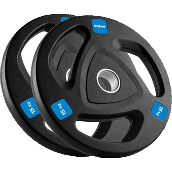Sada litinových závaží REBEL RBA-2111 2x15kg - rozbaleno - bez originální krabice
