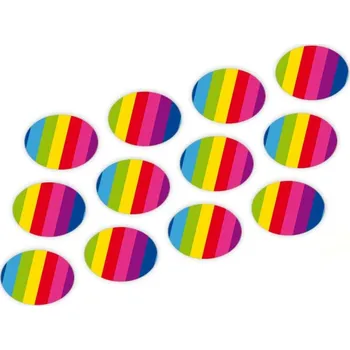 Čokoláda Cake Masters Jedlé mini obrázky Duha 12ks