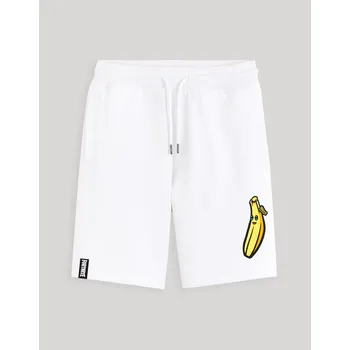 Pánské kraťasy Celio Teplákové kraťasy Fortnite 1128082 Bílá L