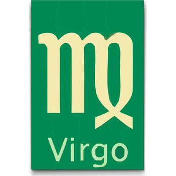 Malování podle čísel - Znamení zvěrokruhu - Virgo Velikost: 20x30cm, Rámování: Pouze srolované plátno
