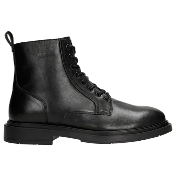 Dámské polobotky Černé Klasické Bikery Z Hladké Kůže Wojas 2410651 42