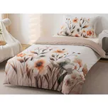 XPOSE® Bavlněné Renforcé povlečení BOŽENA 140x200 cm, 70x90 cm, Bavlna RENFORCÉ + Prodloužená možnost vrácení zboží do 50 dnů