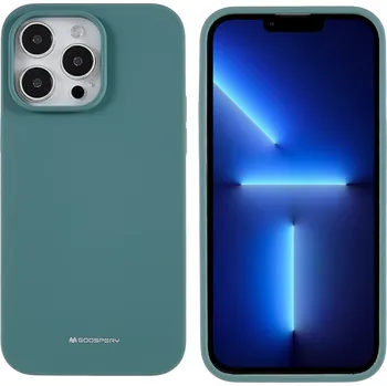 Pouzdro na mobilní telefon Mercury Ochranný kryt pro iPhone 14 Pro - Mercury, Silicone Green