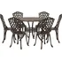 Zahradní jídelní souprava 3334712 7 ks bronzová
