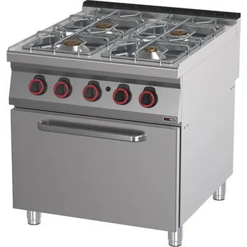 Sporák Sporák plynový s troubou 2/1 | REDFOX - SPT 90/80 21 G