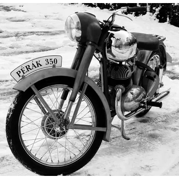 malá motorka Pérák 350 - kompletní motocykl