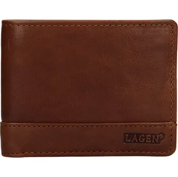 Peněženka Pánská kožená peněženka Lagen 1998/T - hnědá