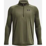 Chlapecké triko UNDER ARMOUR TECH 2.0 1/2 ZIP 1363286-390 ZELENÁ XS