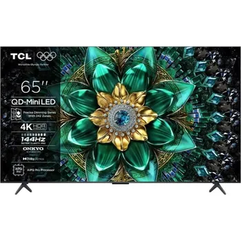 Televizor QD-Mini LED Televize TCL 65Q6C 65" 4K 144Hz Google TV HDR Černá