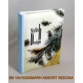 Fotoalbum BB 10x15/200M/WH ASSORT SEDONA