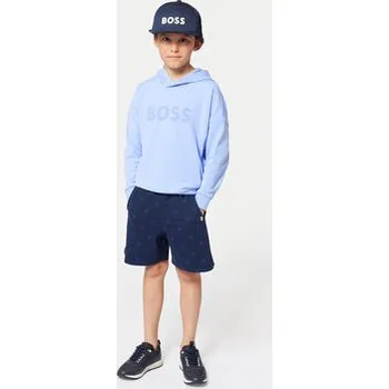 Pánská mikina BOSS Mikina J52028 S Světle modrá Loose Fit 10Y