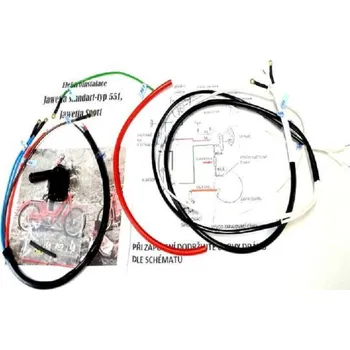 Auto elektroinstalace Kabeláž Jawetta typ 551 + Jawetta Sport