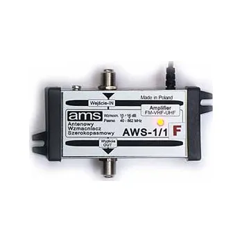 Anténní zesilovač Anténní zesilovač AWS-1/1F (1-69,1-OUT 16dB)