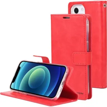 Pouzdro na mobilní telefon Mercury Ochranné pouzdro pro iPhone 13 mini - Mercury, Bluemoon Diary Red