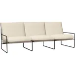 Ferm Living Outdorová sofa Desert 3-Seater, black/off-white