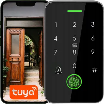 Bezpečnostní kamera Elektronický zámek Spreest s elektrickým otvíračem, IP68, 136x75 mm