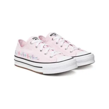 Dámská obuv Converse Plátěnky All Star EVA Lift Platform Florals A14995C Růžová 40