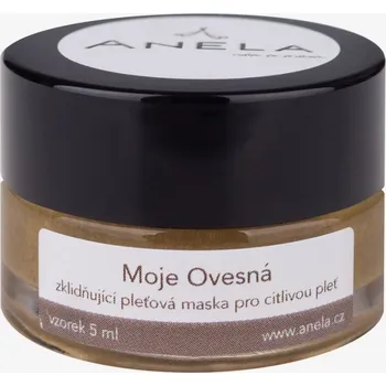 Pleťová maska Anela Moje Ovesná zklidňující pleťová maska pro velmi citlivou pleť se sklonem k ekzémům Velikost: 5ml