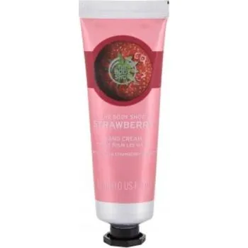 Péče o ruce The Body Shop Strawberry Hand Cream - Hydratační krém pro suchou pokožku rukou 30 ml