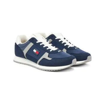 Pánská móda Sneakersy Tommy Jeans Tjm Runner Casual EM0EM01590 Tmavomodrá 44